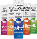 Seltz® Complete Wellness Pack – Effervescent Vitamins for Energy, Immunity, Mood & Stress Support (Includes Get Up & Go, Soothe Today’s Stress, Lift Your Mood, and More!)