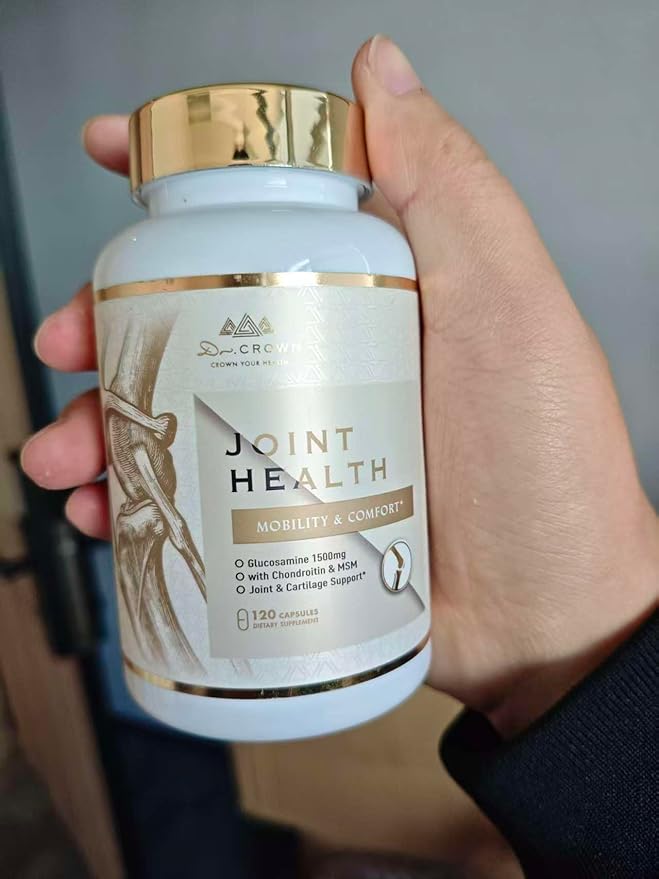 Joints Health Suppplement, Glucosamine Chondroitin MSM - Joint Support Supplement for Women and Men with Turmeric, MSM &Boswellia, for Cartilage, Joint Health and Flexibility - 360 Capsules