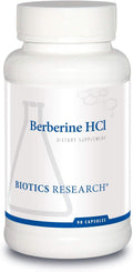 Biotics Research Berberine HCl, Botanical Berberine Supplement 500mg Per Serving - Supports Heart Health, Immune System, Healthy GI, Healthy Cholesterol, Gluten Free - 90 Capsules