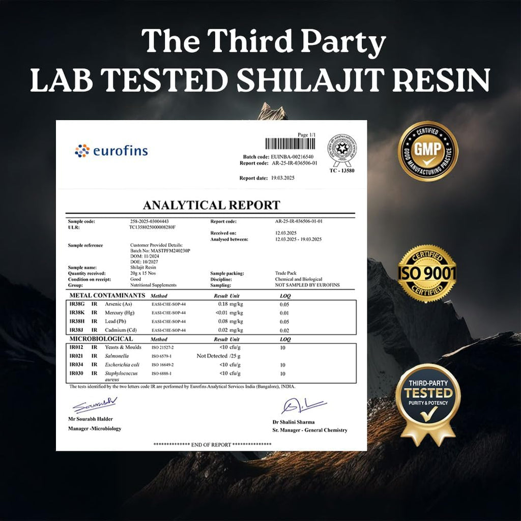 Mars Himalayan Organic Shilajit Resin | Natural Resin Sourced from The Himalayas | Supports Vitality, Energy & Overall Wellness | 15g | Pack of 2