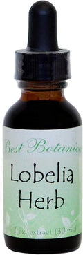 Best Botanicals Lobelia Herb Alcohol Extract 1 oz.