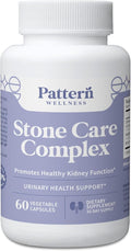 Pattern Wellness Stone Care Complex – Supports Healthy Kidney & Urinary Function – with Chanca Piedra, Chamomile Extract & Boron – 3rd Party Lab Tested – Vegan, Non-GMO - 60 Capsules