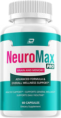 NeuroMax Pro Supplement Capsules – Neuro Max Pro All-Natural Maximum Strength Formula Focus, Memory Support and Reviews (1 Pack – 60 Capsules)