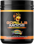 Gorilla Mode Pre Workout - Massive Pumps Laser Focus Energy Power - L-Citrulline, Creatine, L-Tyrosine, Betaine, Hydroprime, Alpha-GPC, 400mg Caffeine, Huperzine A - 776g (Rainbow Sherbet)