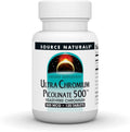 Source Naturals Ultra Chromium Picolinate 500 Yeast-FreeChromium, Vegetarian Dietary Supplement, 500 mcg - 120 Tablets
