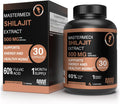 MasterMedi Shilajit 500mg – Pure Himalayan Extract Standardized to Fulvic Acid – Energy, Stamina & Vitality Support – 30 Vegan Capsules – Non-GMO, Gluten-Free, No Fillers, Made in India
