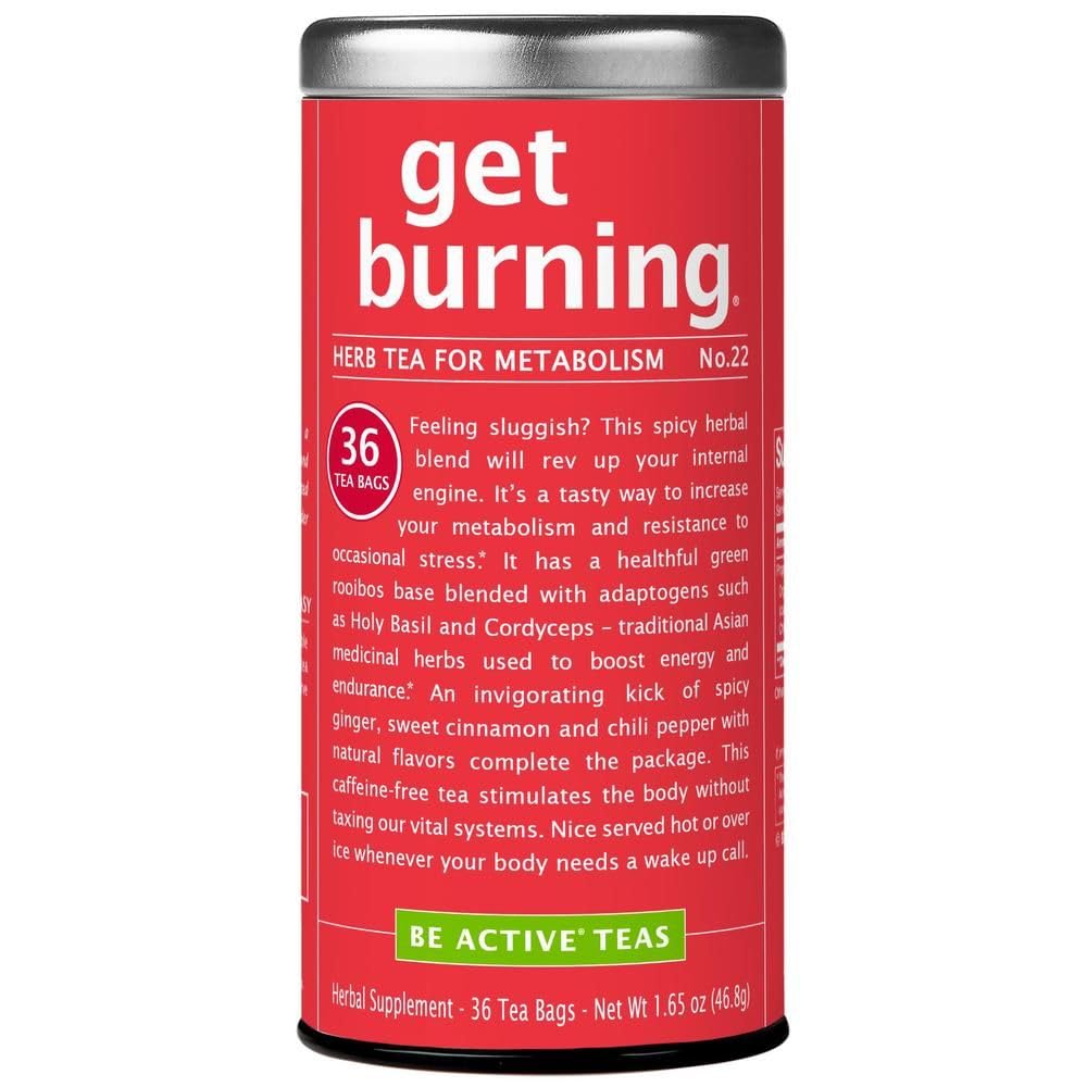 The Republic of Tea - Get Burning - Herb Tea for Metabolism, 36 Tea Bags