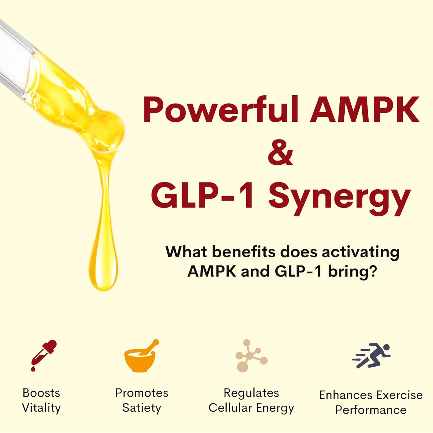 Liposomal Berberine Supplement - 3000mg Berberine Complex Activating AMPK, Liquid Drops with Ceylon Cinnamon, Green Tea, Bitter Melon, Turmeric and Prebiotic Blend-for Women & Men - 4 FL OZ