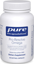 Pure Encapsulations Pro-Resolve Omega | Omega-3 Fatty Acids for Cardiovascular Health | 60 Softgel Capsules