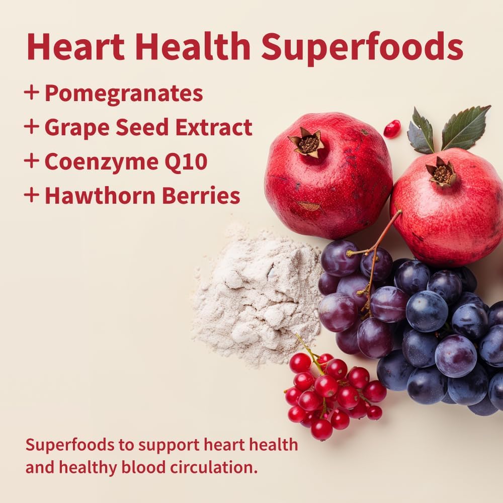 Snap Supplements Heart Health Bundle: CoQ10, Organic Beet Root, Hawthorn Berry, Turmeric & Odorless Garlic Capsules + Sugar-Free Gummies, 90 Caps & 60 Gummies