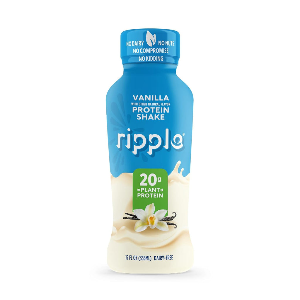 Ripple 12 oz Protein Shakes (12 Fl Oz (Pack of 12), Variety Pack (Chocolate and Vanilla))