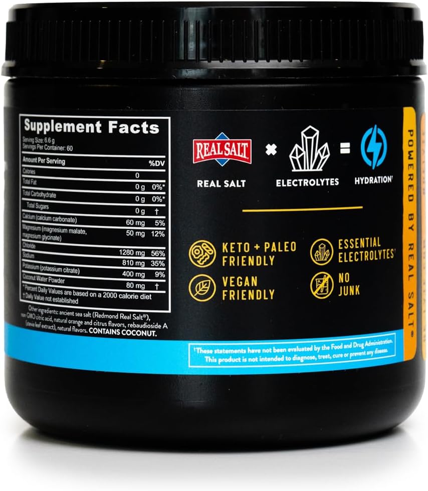 REDMOND Re-Lyte Hydration Electrolyte Powder Mix Limited Edition (Orange)