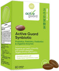 OSN Probiotics for Women Men ActiveGuard 3 Year Japanese Fermented Synbiotic - 17 Strains Prebiotics Postbiotics - Gut Health Digestive Enzymes - 60 Shelf Stable Softgels