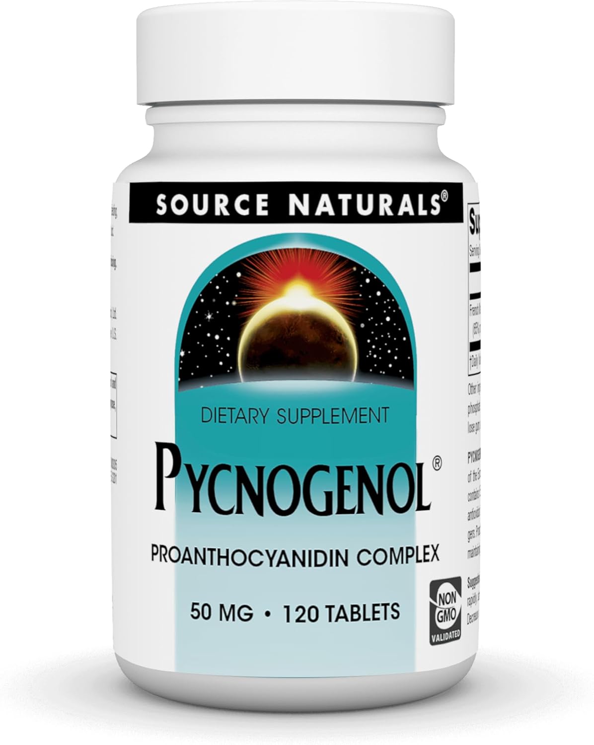 Source Naturals Pycnogenol 50 mg Proanthocyanidin Complex - 120 Tablets
