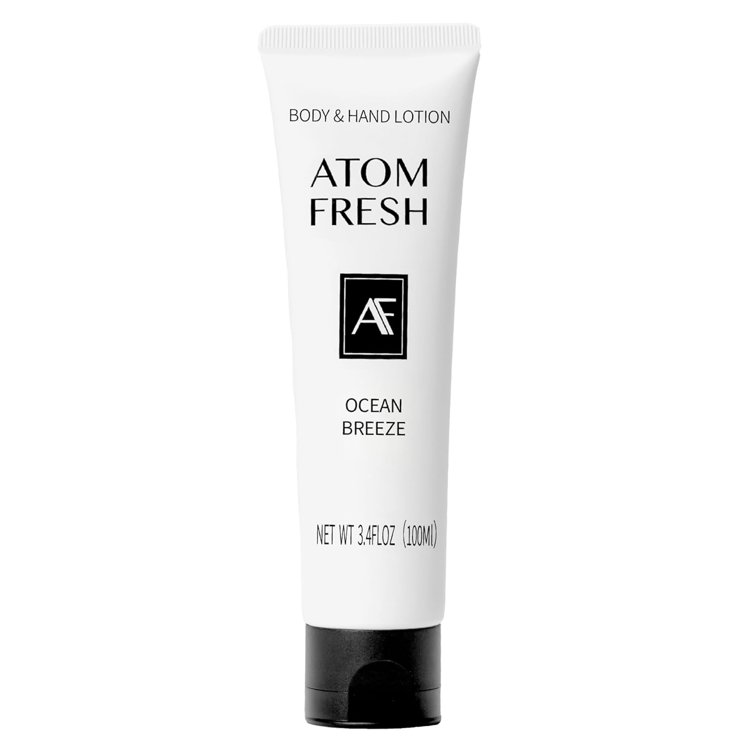 Atom Fresh Hydrating Hand Cream for Women | Ocean Breeze | Barrier-Fortifying Moisture for Dry, Sensitive Skin | With Ceramides, Saccharide Isomerate & Niacinamide | Vegan & Cruelty-Free (3.4 fl oz)