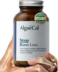 ALGAECAL- Plant Based Calcium Supplement with Vitamin D3 (1000 IU) for Bone Strength, Contains 13 Minerals Supporting Bone Health, Organic Calcium (750 mg) for Women & Men, 90 Veggie Caps, Made in USA