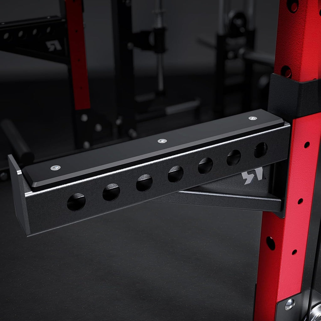 RitFit M2 PRO-3D Smith Machine with Weight Stack, 3D Functional Trainer & Power Cage, 308.6lbs Stack, 16 Adjustment Holes, 6 Storage Pegs for Full-Body Home Gym