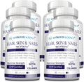Approved Science Hair, Skin and Nails - Support Supplement - Biotin, Collagen, Vitamin B Complex, Silica, BioPerine - 360 Capsules - 6 Month Supply