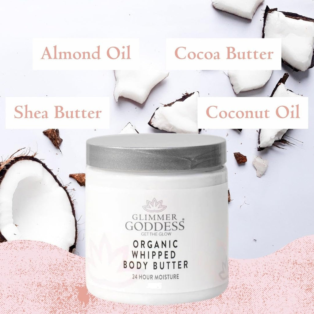 GLIMMER GODDESS Organic Whipped Body Butter (Spiced Orange)