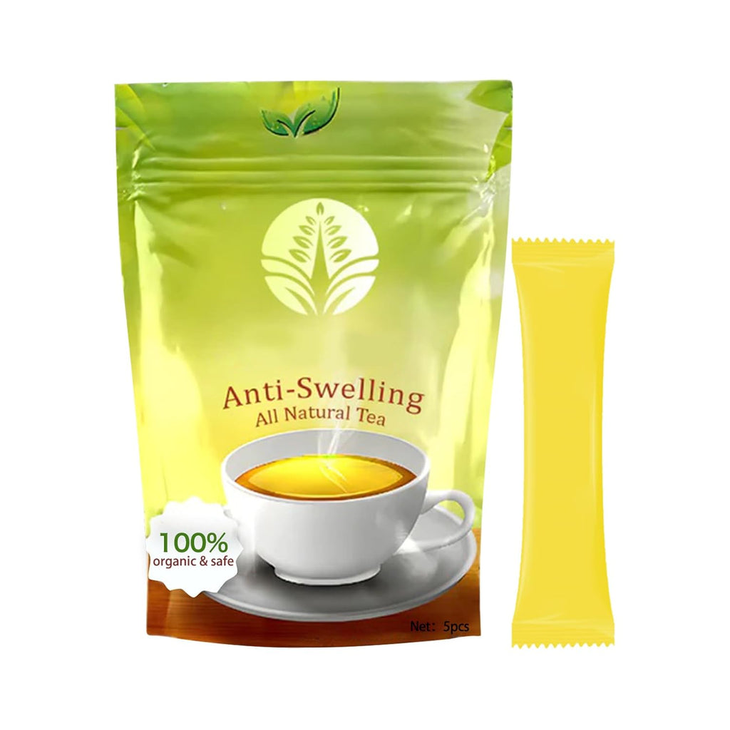 Natural plant slimming tea to help you lose weight - 14-day detoxifying slimming tea, smooths belly fat, reduces appetite, 12g*5 bags