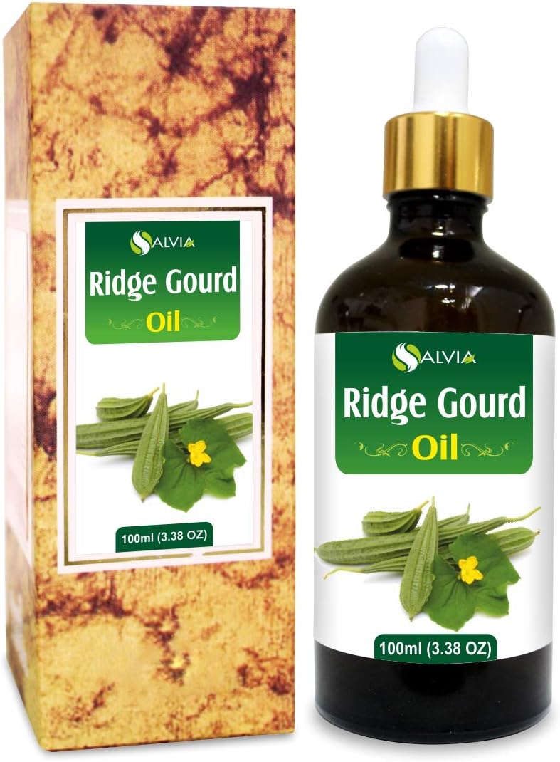 Salvia Ridge Gourd (Luffa Acutangula) Oil - 100ml/3.38Fl Oz with Dropper