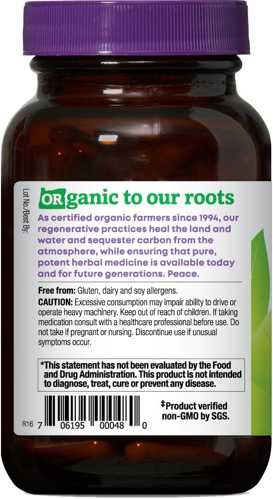 Oregon's Wild Harvest, Certified Organic Valerian, Herbal Aid, 900 mg, 90 Count