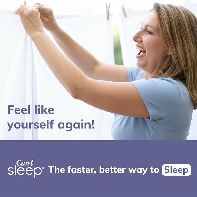 Get Back to Sleep Fast for Women in Menopause and Perimenopause Stages, Looking for Effective Sleep. Can-i Sleep Supplement Spray - 60 Servings