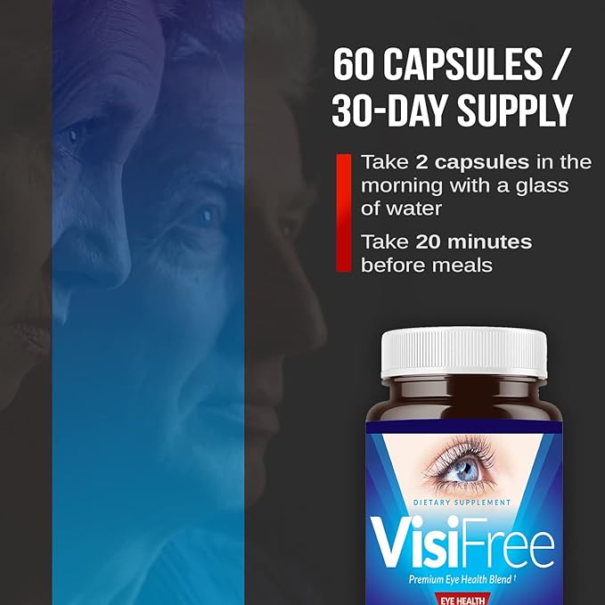 Eye Supplements for Adults - Best Capsules for Eye Health - Includes Vitamin & Mineral for Healthy Clear Vision - Capsules for Eyesight Improvement - 3-Pack