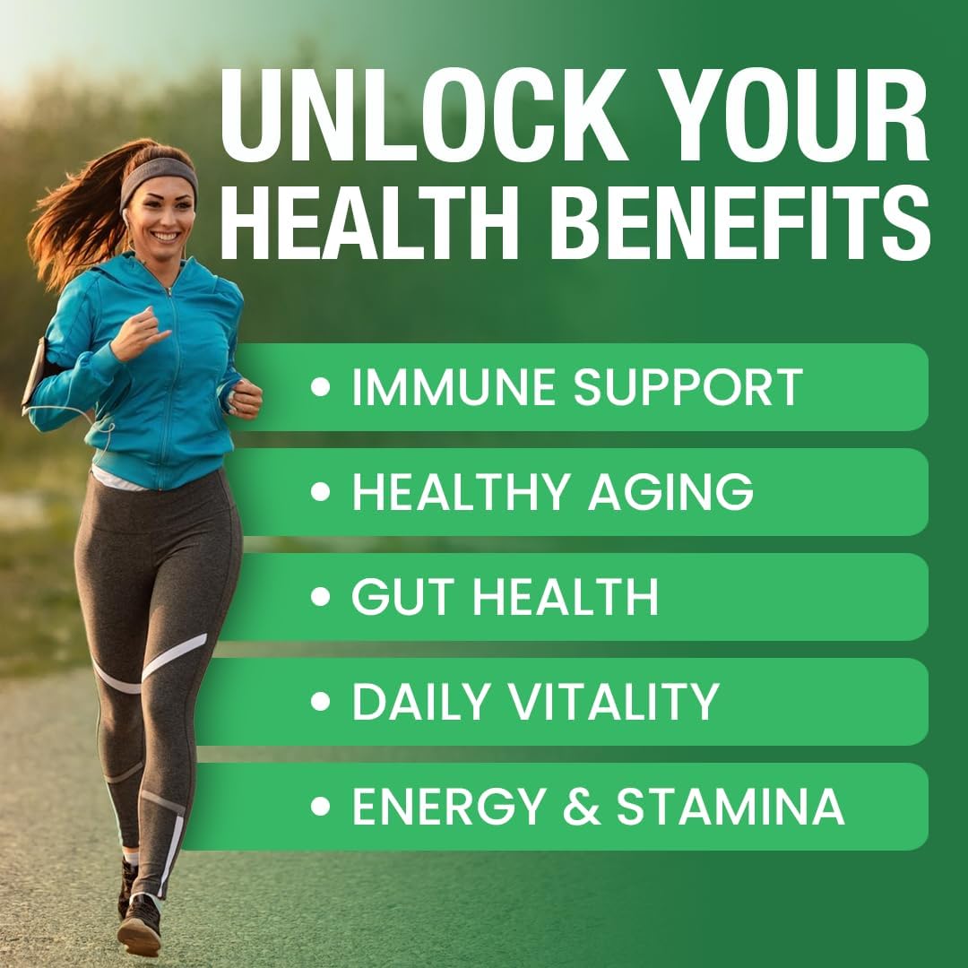 30 in 1 Ultimate Mushroom Supplement - 180 Mushroom Capsules, Organic - Lion’s Mane, Cordyceps, Chaga, Reishi, Turkey Tail, Mitake, Shiitake & More - Brain & Immune Support