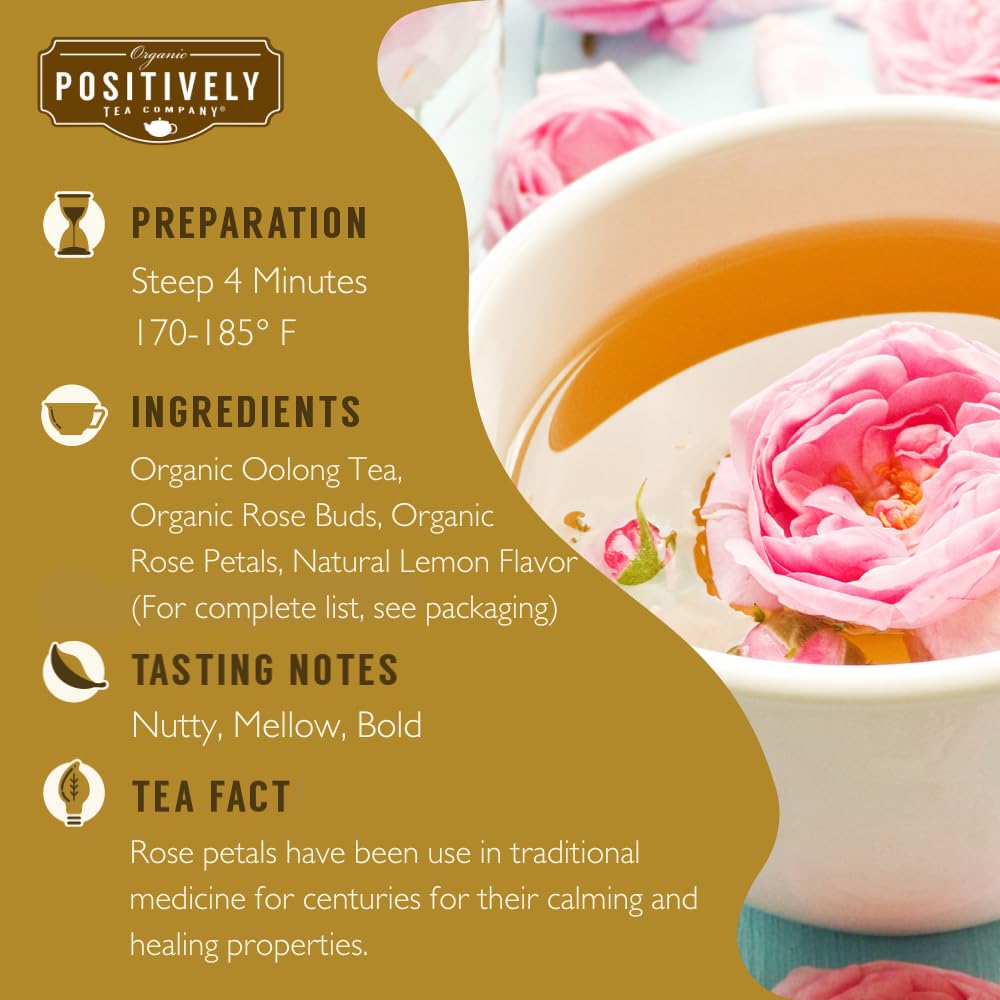 Organic Positively Tea Company, Oolong Tea Sampler, Loose Leaf, 4 Ounce, 3 Pack