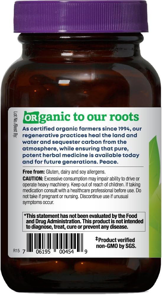 Oregon's Wild Harvest Sleep Better Capsules – Organic Vegan Herbal Sleep Supplement – Non-GMO, Gluten-Free, USDA Certified – 90 Capsules