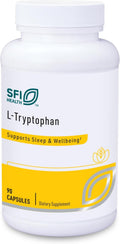 Klaire Labs SFI Health L-Tryptophan - 2000 Milligrams Amino Acid Precursor to Serotonin & Melatonin, Mood & Sleep Support (90 Capsules)