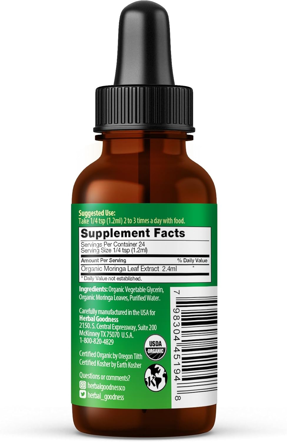 Herbal Goodness Moringa Leaf Extract