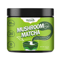TALCUFON Mushroom Matcha 4.23 Oz, Japanese Ceremonial Matcha Blend 7 Superfood Mushrooms All Natural, Gluten Free, Taste Great Hot or Cold Latte 120G