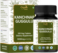 Kanchnar Guggulu 120 Tablets - Supports Detox and Lymphatic Health* - Ayurvedic Formulation - Certified and Vegetarian (1)