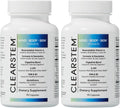 CLEARSTEM - MINDBODYSKIN Hormonal Acne Supplement (5-HTP) - Natural DIM Supplement - Skin Care Vitamins - Hormone Balance, Antioxidants - Gluten Free, Cruelty Free - 60 Servings, 180 Capsules