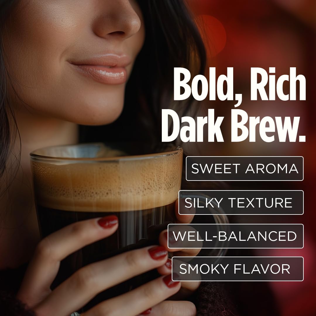 VitaCup Energy Dark Roast Coffee Pods, Boost Focus & Metabolism, Antioxidants, B Vitamins, Bold & Smooth,100% Arabica Coffee, Recyclable Single Serve Pod Compatible with Keurig K-Cup Brewers,32 Ct