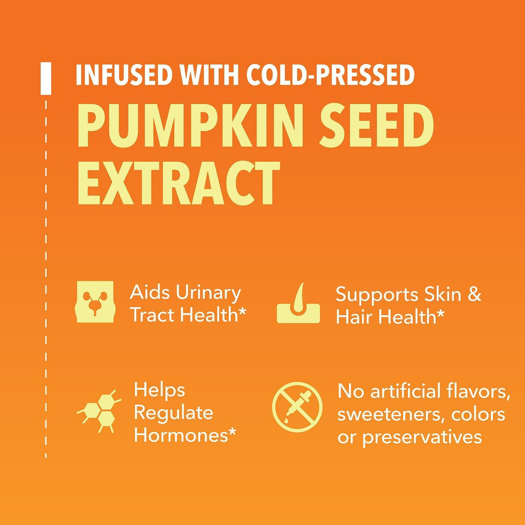 Pumpkin Seed Oil - USDA Organic - Cold Pressed for Hair, Prostate, and Hormone Support - 2 Month Supply - Liquid Drops for Men and Women - Vegan, Non-GMO, and Gluten Free - Unflavored, 1 Fl Oz