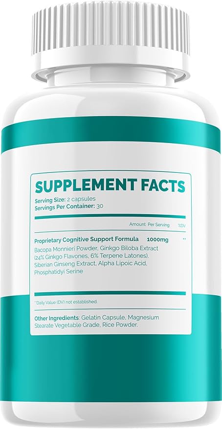 NeuroMax Pro Supplement Capsules – Neuro Max Pro All-Natural Maximum Strength Formula Focus, Memory Support and Reviews (1 Pack – 60 Capsules)