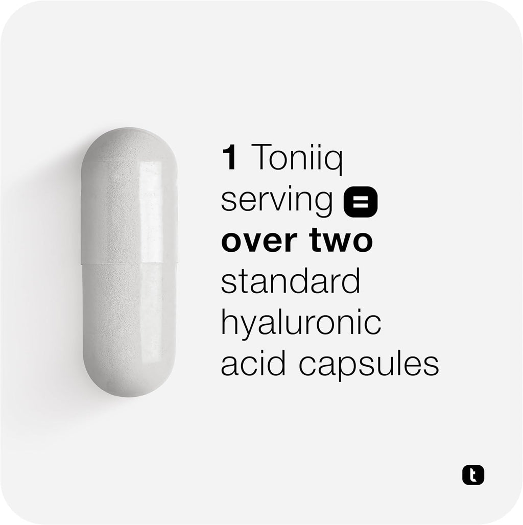 Hyaluronic Acid Supplements – Lab Tested 95% Ultra High Purity – Fermented and Bioavailable with Vitamin C – Third Party Lab Tested – 180 Capsules