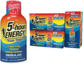 5-hour ENERGY Shots Regular Strength, Berry Flavor, 30 Count, 1.93 Fl Oz, Sugar Free, Zero Calories, Amino Acids and Essential B Vitamins, Dietary Supplement, Feel Alert and Energized, 200 mg Caffeine