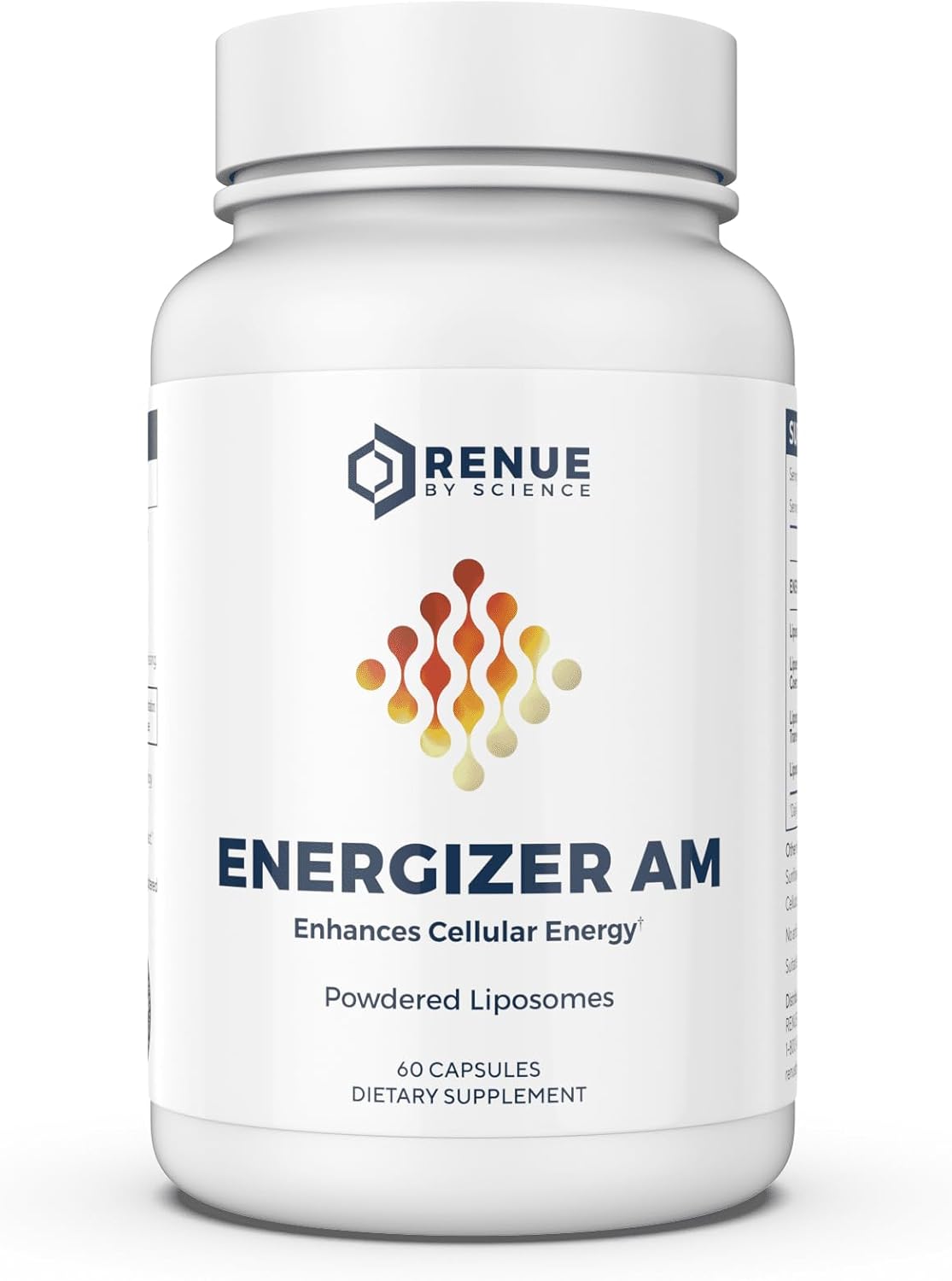 Energizer AM | Liposomal Resveratrol Hesperidin & Green Tea Supplement | 60 Capsules with Trans Resveratrol (65mg) Hesperidin (150mg) Green Tea Extract (35mg) - Non-GMO | Made in USA