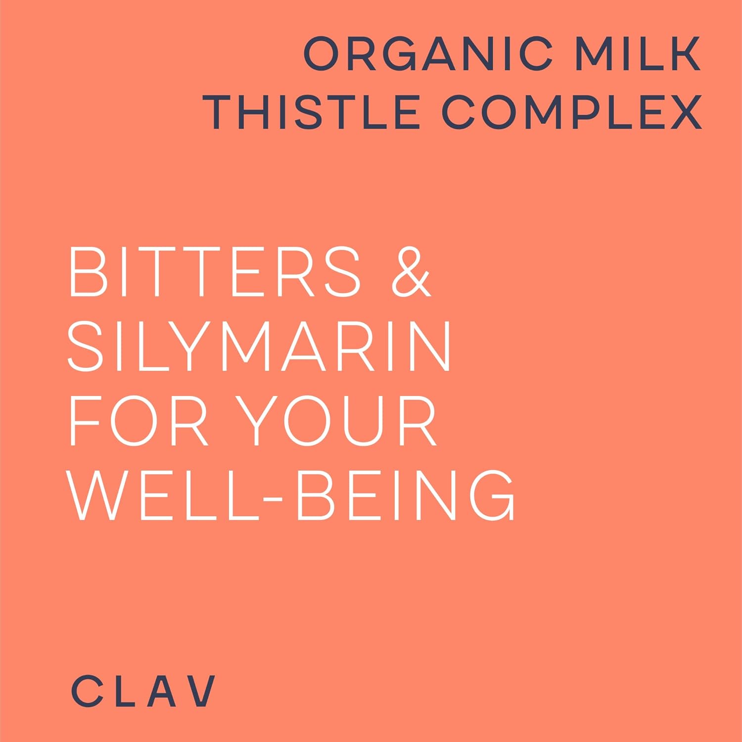CLAV Organic Milk Thistle & Artichoke Extract Complex -Rich in Silymarin & Bitters - Liver Support + Detox Supplement - 120 Capsules (60 Days Supply) - Vegan - Made in Germany