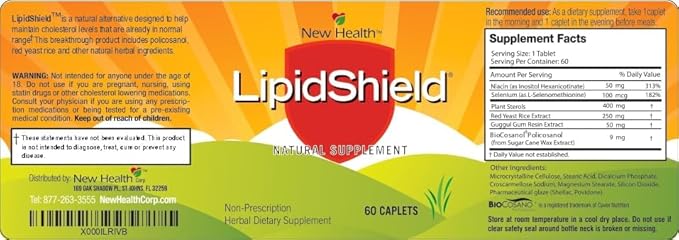 Natural Supplement - 60 Caplets