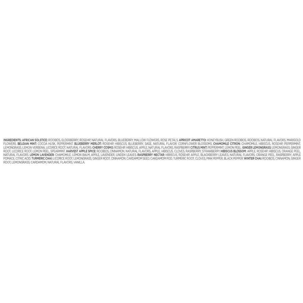 Tea Forte Herbal Tea Assortment Single Steeps Loose Leaf Premium Tea Gift Set Sampler, 28 Count, 2 of Each Assorted Blends Pre-Portioned Single Serve Pouches, Steeps 12 oz
