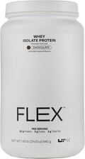 LTH Flex Whey Protein Isolate - Trusted by Life Time Fitness Members - Lactose-Free Protein Powder - for Post-Workout Recovery - Low Fat, No Sugar & Low Carb - Chocolate, 30 Servings