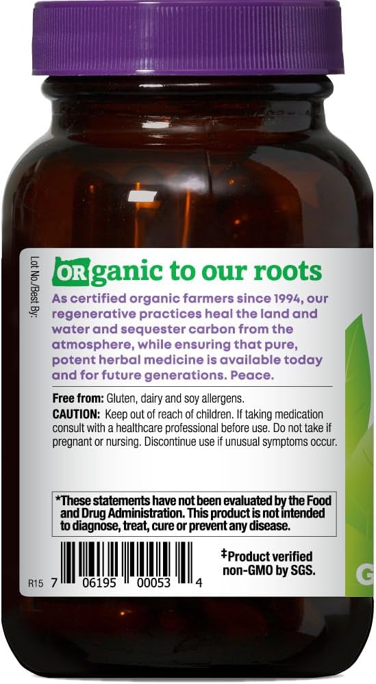 Oregon's Wild Harvest Saw Palmetto Organic Capsules, 90 Count Vegetarian Capsules, 1170mg
