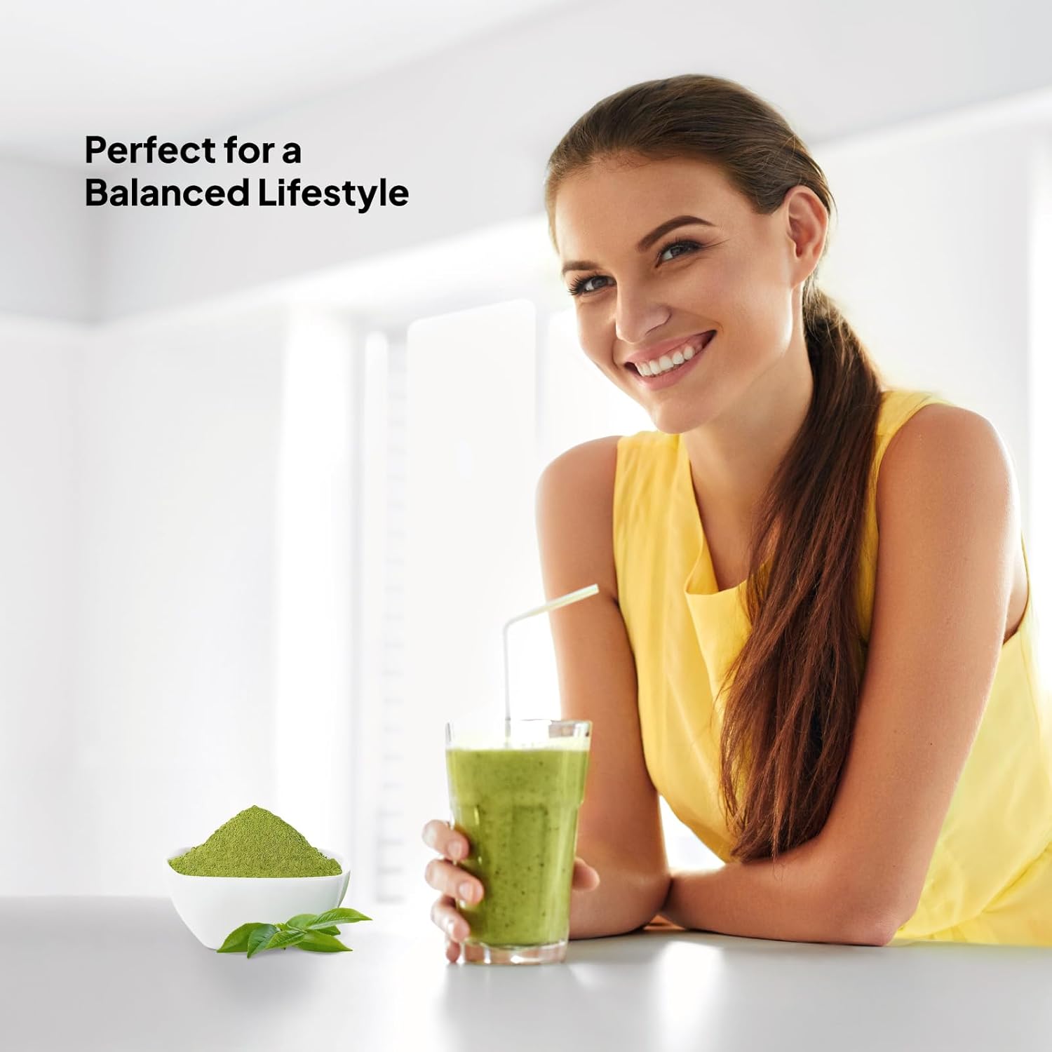 Premium Organic Matcha Powder 16oz | Culinary Grade | Pure | Sugar-Free | Additive-Free | Matcha Green Tea Powder for Baking, Lattes and Smoothies