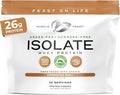 Muscle Feast Grass-Fed Whey Protein Isolate, All Natural Hormone Free Pasture Raised, Whey Isolate Protein Powder for Men and Women, Clean, Gluten-Free, Delicious Isolate Protein - Cinnamon Roll, 2lb