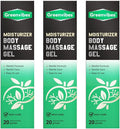 Greenvibes Body Massage Gel, Fast-Absorbing Herbal Blend with Poria Cocos, for Targeted Relief & Skin Hydration, Supports Healthy Liver Function, Boosts Active Energy, 0.68 Fl Oz, 3 Pack